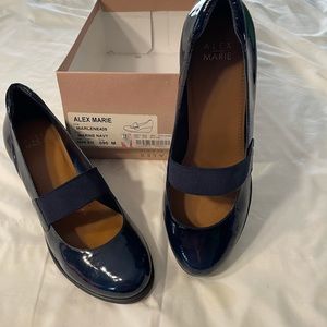 Alex marie wedges Navy